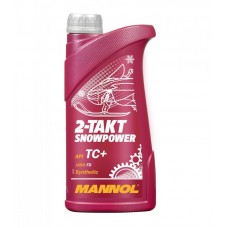 MANNOL 2-ТАКТ Snowpower 1л (п/с) масло для 2-х тактных двигателей снегоходов