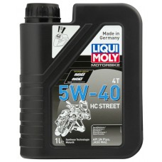 LIQUI MOLY 20750 НС-синт. мот.масло д/4-т.мотоц. Motorbike 4T HC Street 5W-40 SN MA2 (1л)