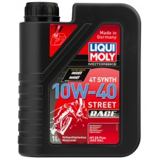 LIQUI MOLY 20753 Синт. мот.масло д/4-т.мотоц. Motorbike 4T Synth Street Race 10W-40 SN MA2 (1л)