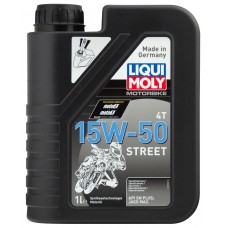 LIQUI MOLY 2555 Масло для мотоц. 4Т 15W50 синт 1л