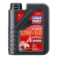 LIQUI MOLY  3051 Cинт.мот.м д/4-т.мотоц. Motorbike 4T Synth Offroad Race10W-50SL;JASO (1л)