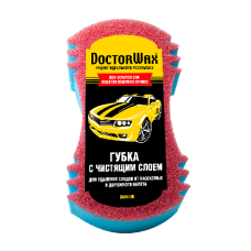 DW8612R Губка прощай цокотуха для мойки с сеткой для удаления налета и насекомых DW8612R Губка прощай цокотуха для мойки с сеткой для удаления налета и насекомых