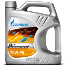Gazpromneft GL-4 75w90 4л Масло трансмиссионное Gazpromneft GL-4 75w90 4л Масло трансмиссионное