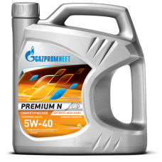 Gazpromneft Premium N  5w40  API SN/CF ACEA A3/B4 4л
