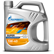 Gazpromneft Super 5W40 API SG/CD синт 4л Масло моторное