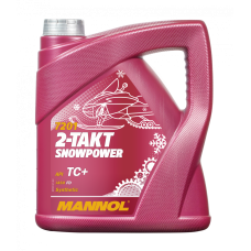 MANNOL 2-ТАКТ Snowpower 4л (п/с) масло для 2-х тактных двигателей снегоходов