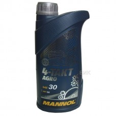 MANNOL 4-ТАКТ AGRO 1л минеральное масло для 4-х тактных двигателей газонокосилок