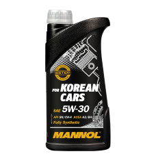 MANNOL 7713 OEM for Korean cars 5W30 1л масло моторное синтетическое 77131 пластик