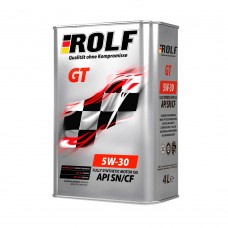 ROLF GT SAE 5W-30 API SN/CF (синт.) 4л Масло моторное 322228/322443